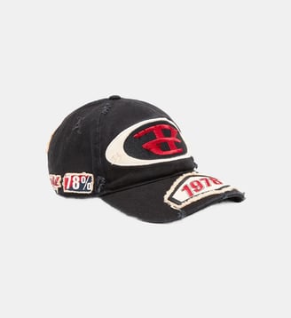 Casquette de baseball avec empiècements brodés Diesel