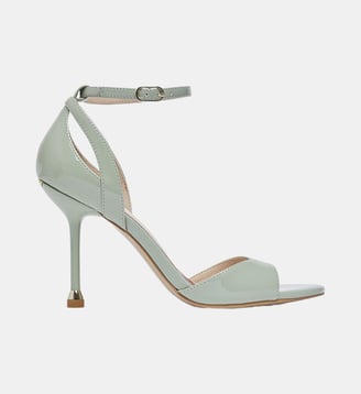 Sandales en cuir verni avec talon - Liu Jo - Sauge