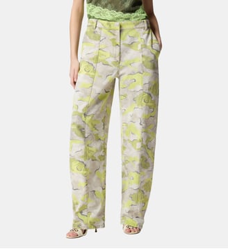 Pantalon ballon camouflage - Pinko - Multicolore