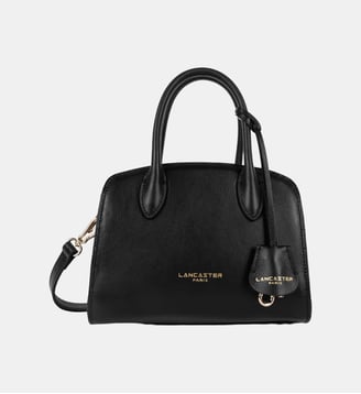 Mini sac à main Mademoiselle Bonnie en cuir - Lancaster - Noir