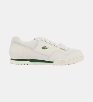 Sneakers Missouri homme en cuir - Lacoste - Beige et vert foncé