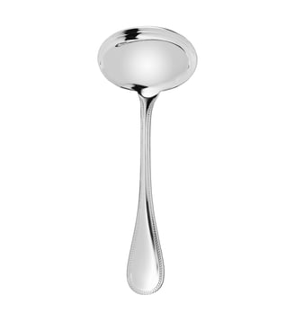 Cuillère à sauce en métal argenté - PERLES Christofle