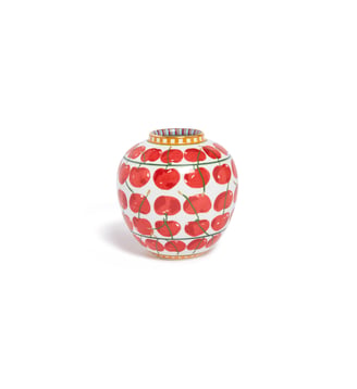 Petit Vase Bubble Cherries - La DoubleJ - Ivoire