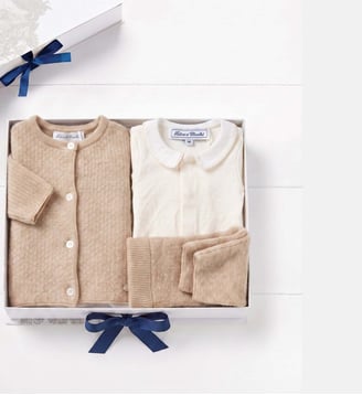 Coffret - Naissance cocon hivernal - Tartine Et Chocolat - Beige