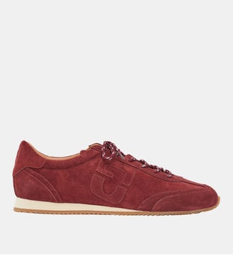 Sneakers en cuir velours - MADY - Gerard Darel - Bordeaux