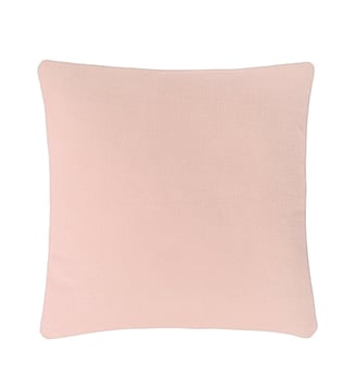 Coussin  Aquarelle - Anne de Solène - Rose clair