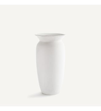 Vase en faïence craquelée, H46 cm AM.PM
