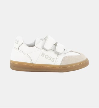 Baskets basses à scratch - BOSS Kidswear - Blanc