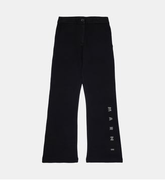 Pantalon en molleton avec logo Marni