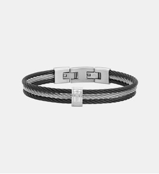 Bracelet rigide Liam en Acier 316L - Phebus - Bicolore