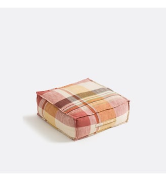 Coussin de sol 50x50 cm, coton La Redoute Interieurs