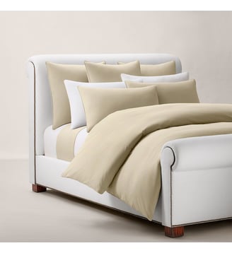 Housse de couette en percale de coton - Ralph Lauren Home - Chêne pâle