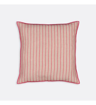 Housse de coussin lin/coton - La Redoute Interieurs - Rose
