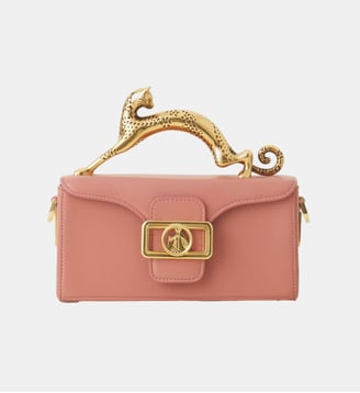Sac Pencil Cat Nano En Cuir - Lanvin - Rose foncé
