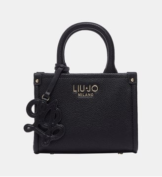 Mini sac avec bandoulière jacquard - Liu Jo - Noir