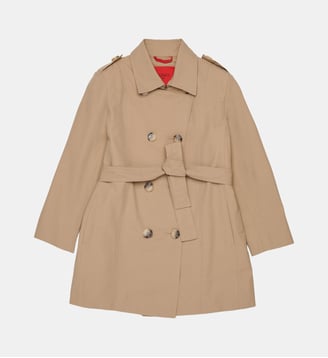 Technical cotton trench coat - MAX&Co. - Chameau chaud