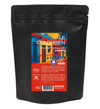 Café en grain 250G Le Colombien - Intensité 3 - Pfaff - Standard
