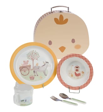 Coffret repas - Amadeus - Jaune