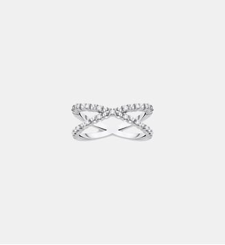 Bague perles vec pierres blanches argent - Thomas Sabo - Argent