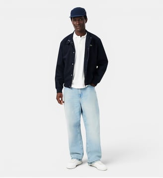 Casquette Girolle en Piqué - Lacoste - Bleu marine