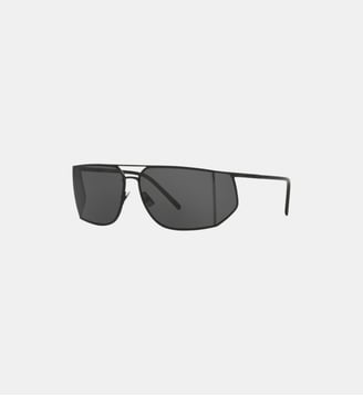 Lunettes de soleil Rectangulaire SL 750 - Saint Laurent - Noir