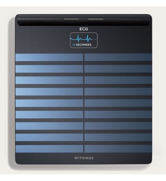 Pèse personne connecté Body Scan noir - Withings - Standard