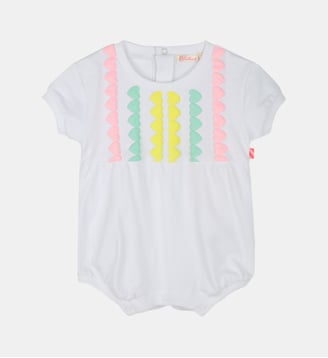 Combinaison courte imprimée - Billieblush - Blanc