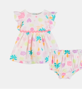 Robe d’ensemble et culotte - Billieblush - Craie