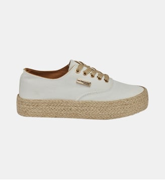 Baskets basses espadrille à plateforme COSMIC - Les Tropeziennes par M. Belarbi - Blanc