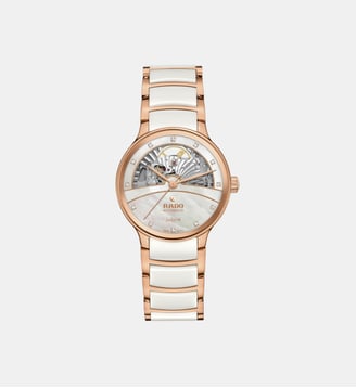 Montre automatique Centrix Blanc R30029922 - Rado - Doré rosé