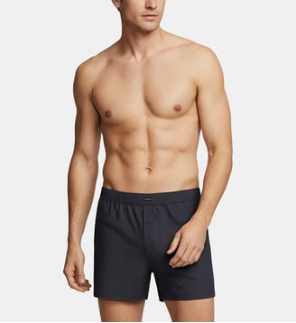 Boxershort d'homme avec boutons en Coton Modal - Impetus - Bleu marine