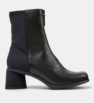 Bottines Kiara cuir - Camper - Noir