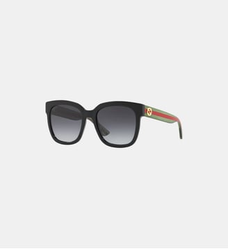 Lunettes de soleil Rectangulaire GG0034SN - Gucci - Noir