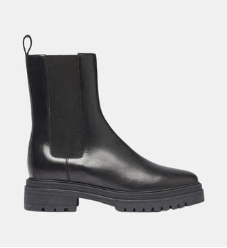 Bottines Chelsea Coda en cuir  - Ba&sh - Noir
