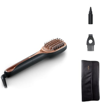 Brosse réparatrice et soin du cheveu CF9940C0 Hair therapist vapeur - Calor - Noir