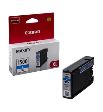 Cartouche d'encre PGI1500 XL Cyan - Canon - Bleu