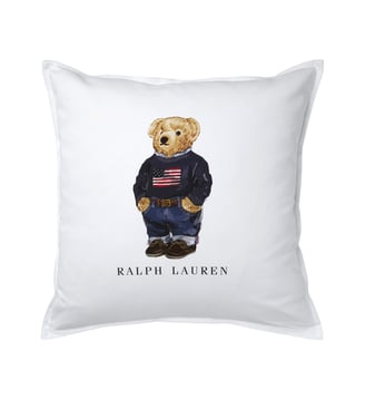Housse de coussin en coton - Ralph Lauren Home - Blanc