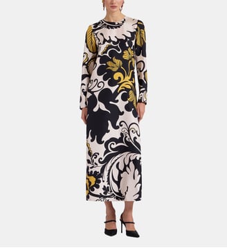 Robe Long Sleeve Swing Marea Black/White - La DoubleJ - Noir et blanc