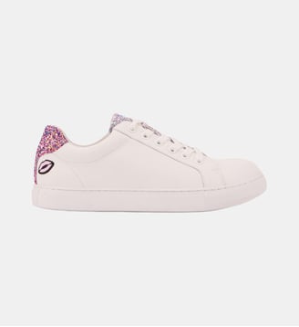 Baskets En Cuir Simone S Multi - Bons Baisers - Blanc