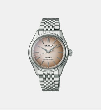 Montre automatique Presage Marron clair SPB523J1 - Seiko - Argenté
