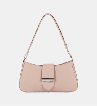 Sac à main Paris Yly M en cuir - Lancaster - Beige