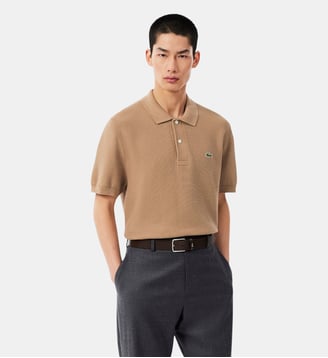 Polo Maille classic fit - Lacoste - Marron