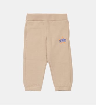 Pantalon en molleton avec logo - Diesel Kids - Sable