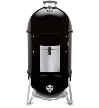 Fumoir Smokey Mountain Cooker black sur pieds 47 cm - Weber - Noir