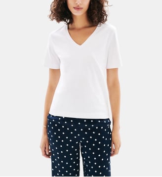 T-shirt thuga - Motif uni - Coupe droite - Caroll - Blanc