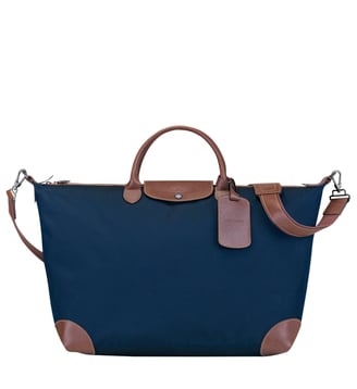 Sac de voyage S - Boxford - Longchamp - Bleu et brun