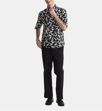 Chemise new jimi en viscose - Agnès b. - Noir