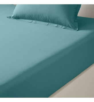 Drap housse en percale de coton Desforges