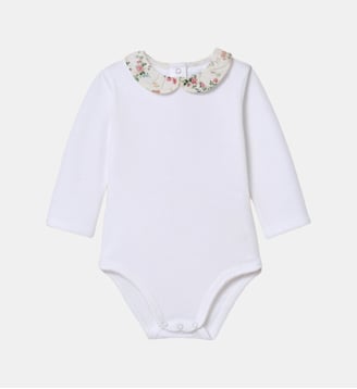 Body col en tissu Liberty  - Coton biologique - Cyrillus - Liberty elizabeth