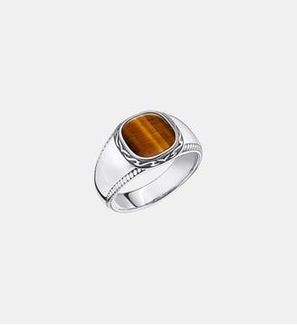 Bague oeil-de-tigre - Thomas Sabo - Argent